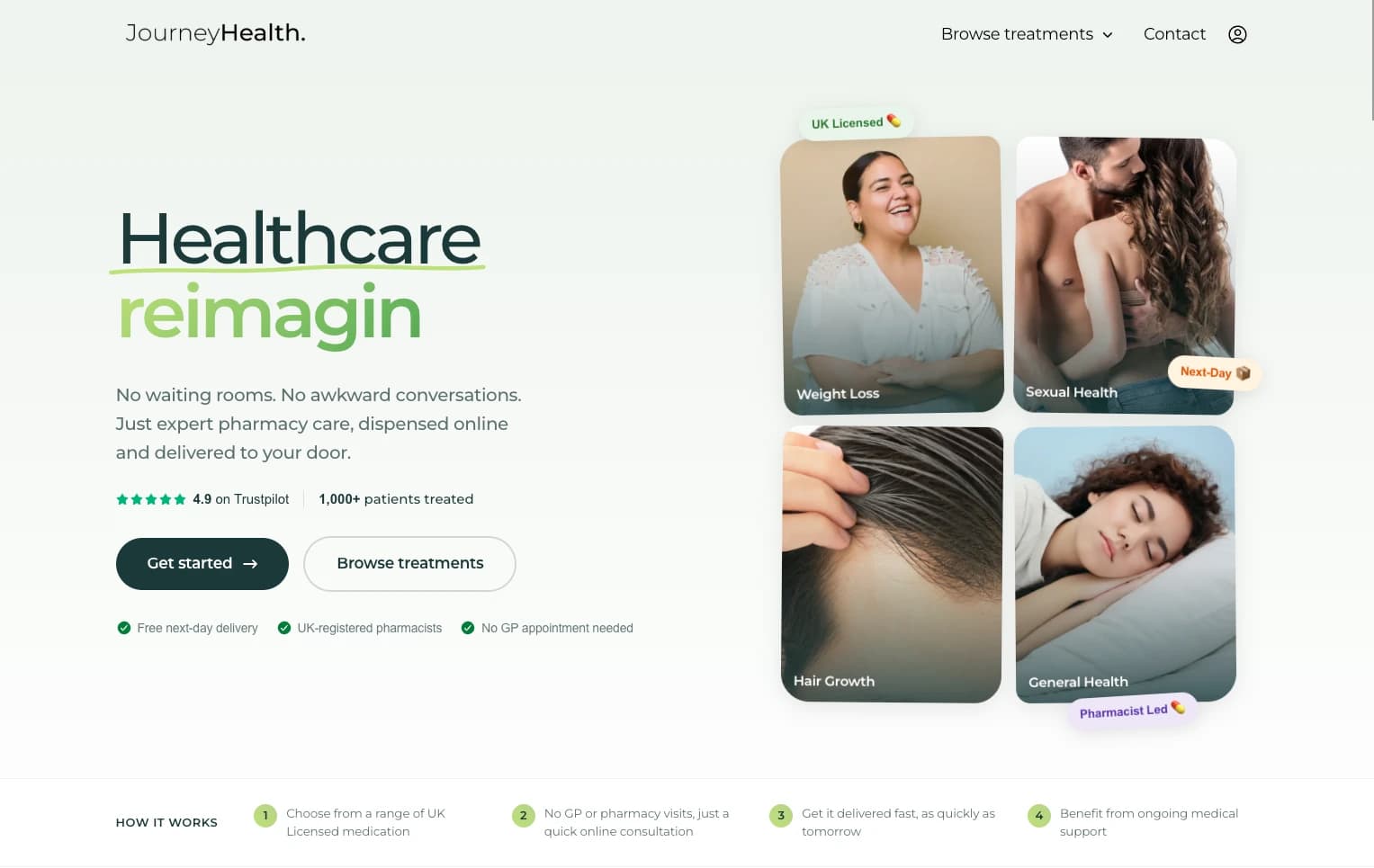 Journey Health website